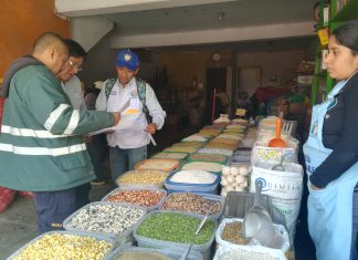 Comerciantes de Huaura certificarán sus puestos de venta como saludables