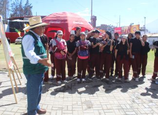 Senasa participa de las actividades por el aniversario de Arequipa