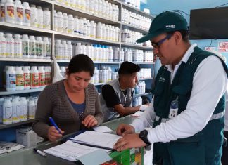 Áncash: Senasa inspecciona 35 establecimientos comerciales de plaguicidas