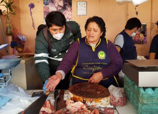 Ayacucho: Operativo en mercado zonal Jesús Nazareno