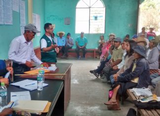 Cajamarca: Agricultores aprenden a monitorear plaga mosca de la fruta