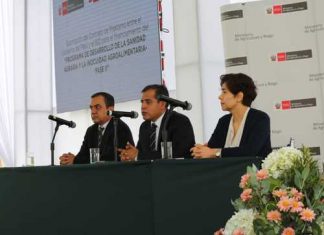 Gobierno pondrá en marcha programa de sanidad e inocuidad alimentaria con apoyo del BID