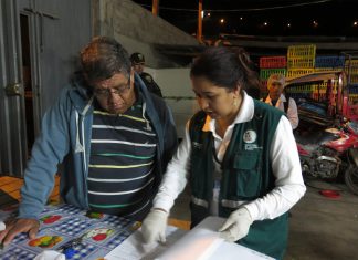 Cusco: Realizan operativo en centros de beneficio clandestinos de aves en Quillabamba