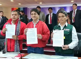 MINAGRI y GORE Cusco firman convenio para combatir mosca de la fruta