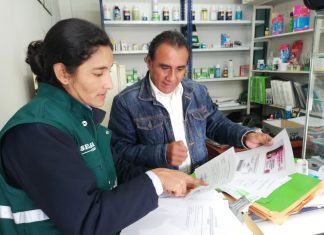 Ica: Senasa fiscaliza establecimientos de venta de productos veterinarios