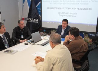 Mesa técnica de plaguicidas analiza avances y proyecciones al 2020