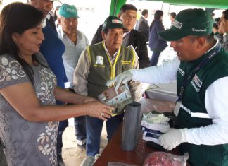 Senasa participó del X Festival del Pallar desarrollado en Nasca