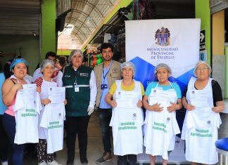 Certifican nuevos puestos de venta saludables en Trujillo