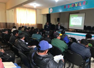 Capacitan a autoridades de Huancavelica y funcionarios del MINAGRI sobre Sistema de Garantía Participativo