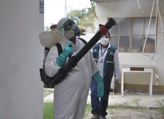 Lambayeque: MINAGRI lidera campaña de desinfección en el norte del país