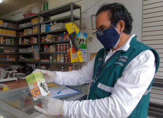 Ica: MINAGRI fiscaliza establecimientos de venta de productos veterinarios y plaguicidas