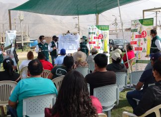 SENASA capacita a productores del Valle de Chillón sobre uso y manejo adecuado de plaguicidas