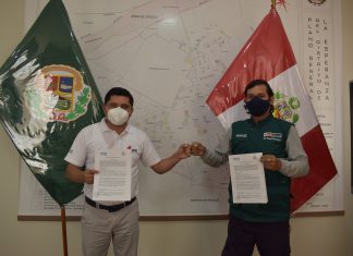 Alianzas estratégicas del SENASA buscan erradicar las moscas de la fruta para beneficio de la agricultura familiar de La Libertad