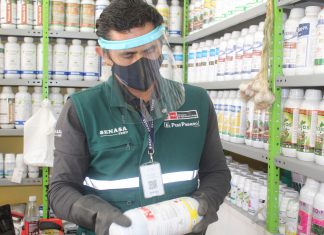 Arequipa: SENASA regula comercio de plaguicidas mediante operativos inopinados