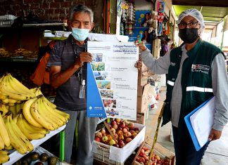 SENASA promueve las Buenas Prácticas de higiene en mercados de Ica