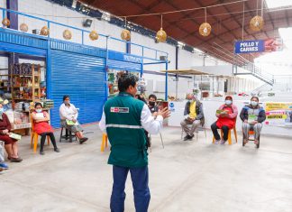 Cajamarca: SENASA promueve la inocuidad en la manipulación de alimentos agropecuarios que se expenden en mercados itinerantes
