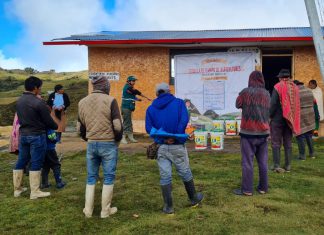 Pasco: SENASA desarrolla espacios de aprendizaje en Comunidad Campesina de Santa Bárbara