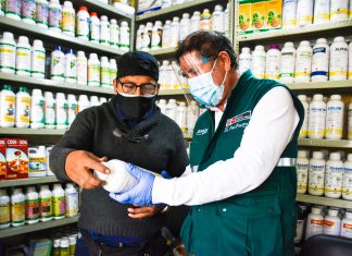 Áncash: SENASA realiza operativo inopinado en tiendas agropecuarias de Casma y Chimbote