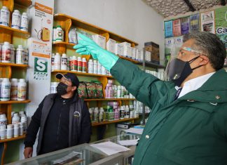 Apurímac: SENASA inspeccionó establecimientos que comercializan plaguicidas