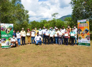 Pequeños productores citrícolas comprometidos en el control y erradicación de la plaga mosca de la fruta