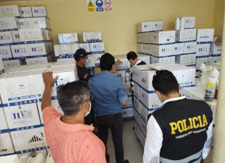 Operativo multisectorial da golpe a venta ilegal de plaguicidas prohibidos