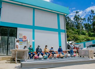 Apurímac: SENASA entrega kit de faenamiento para implementación de matadero municipal de San Jerónimo