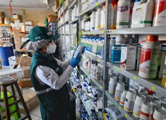 SENASA: Comisan plaguicidas vencidos en operativo a tiendas comerciales de La Libertad