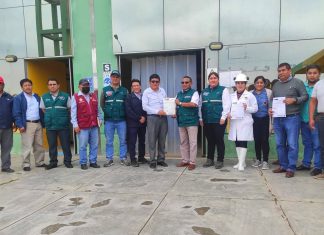 SENASA otorga autorización sanitaria de funcionamiento a matadero municipal de Virú