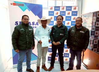 Arequipa: SENASA entrega autorización sanitaria a matadero de Mollendo